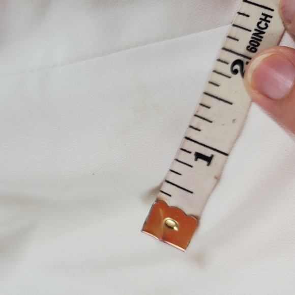 Mustard Seed Floral White Blazer Jacket - Picture 8 of 9